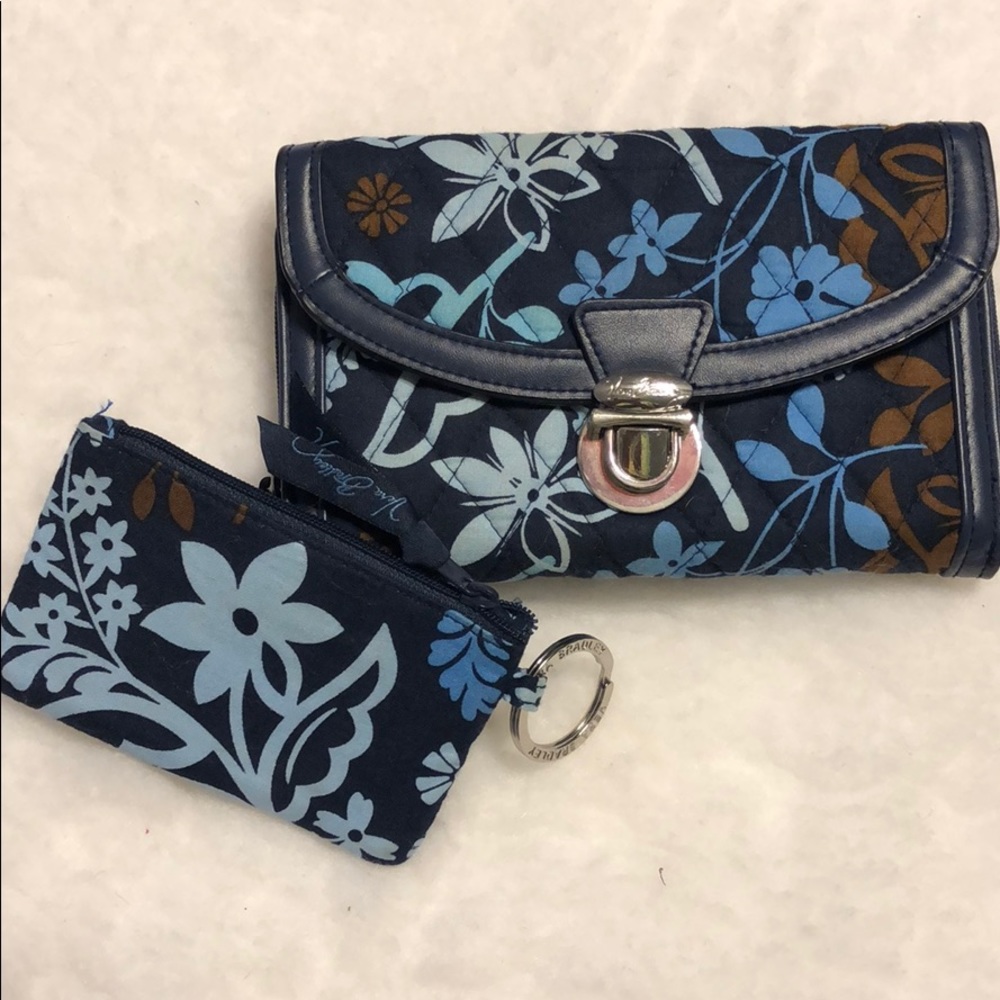 Vera Bradley RFID Wallet with matching Zip ID